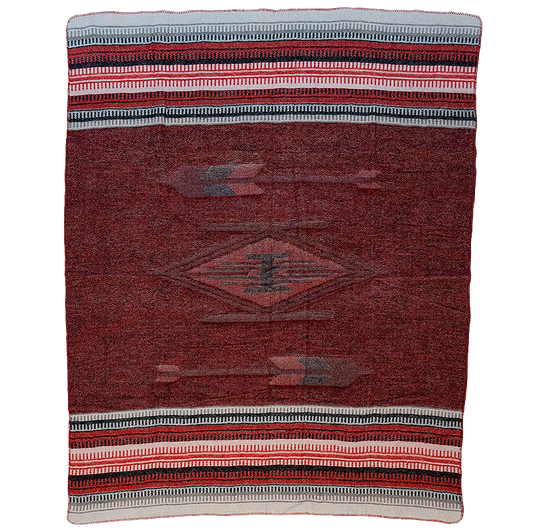 1969 Orilla Wool Blanket, Grey
