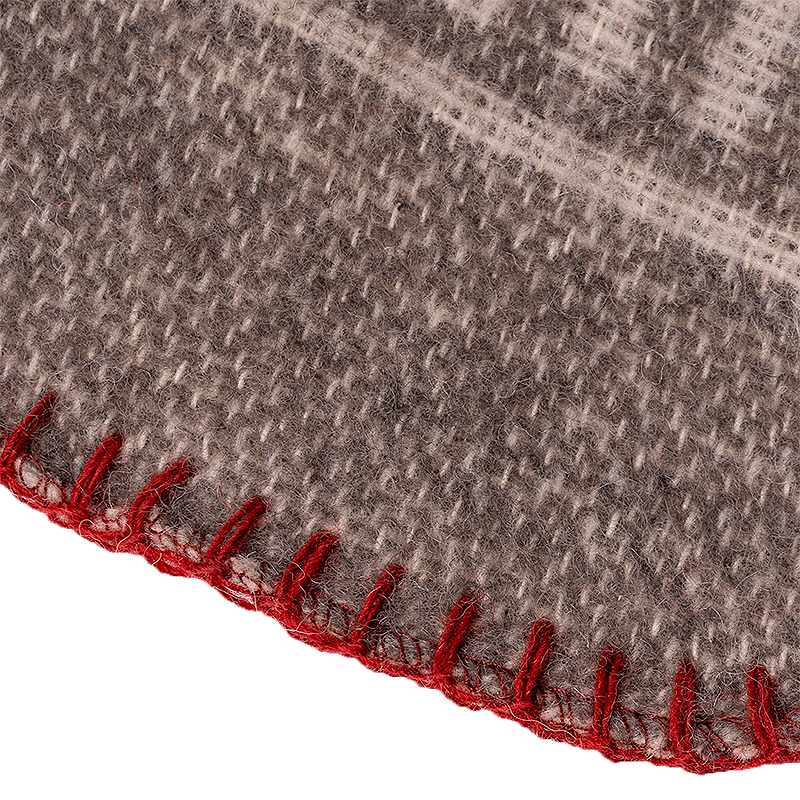 1969 Orilla Wool Blanket, Grey