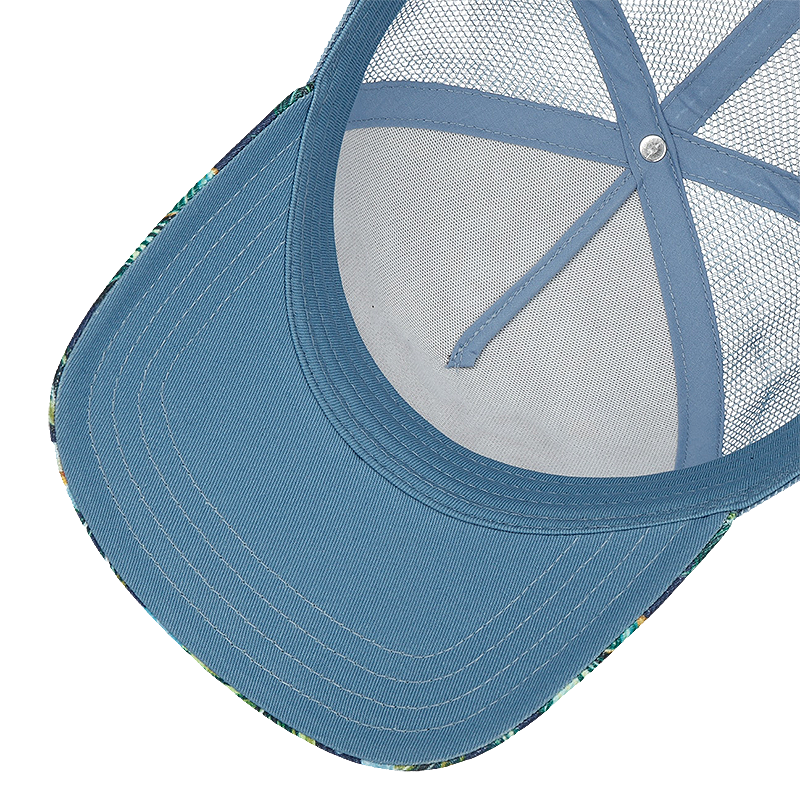 Stetson Hawaii Flower Trucker Cap underside