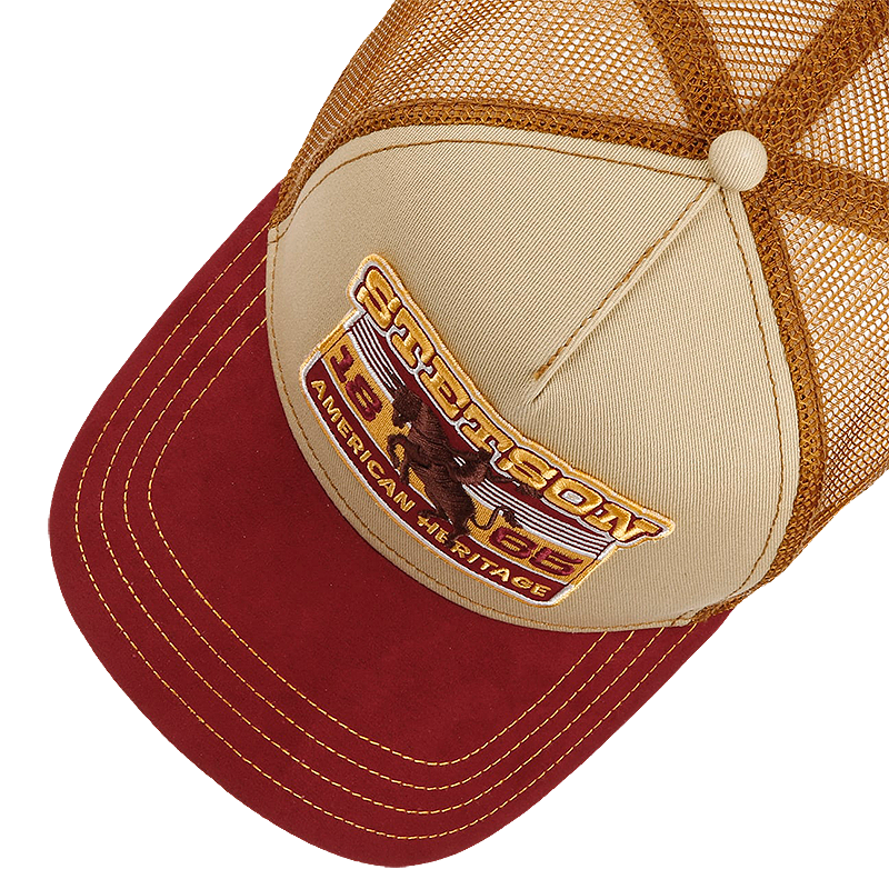 Stetson Heritage Rodeo Trucker Cap from above