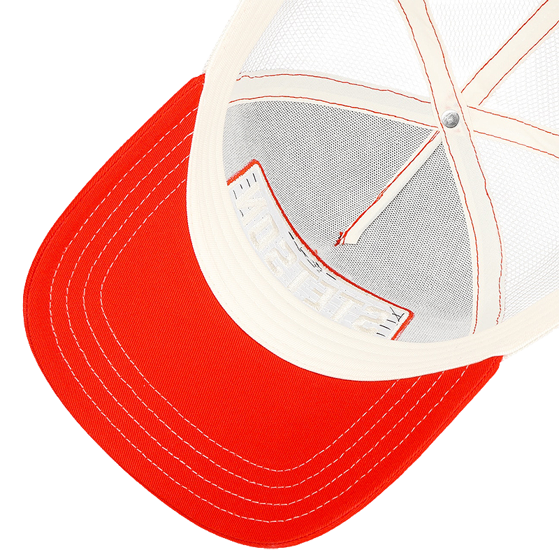 Highway Trucker Cap, Black & Orange