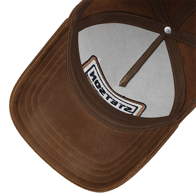Brown cap inside view