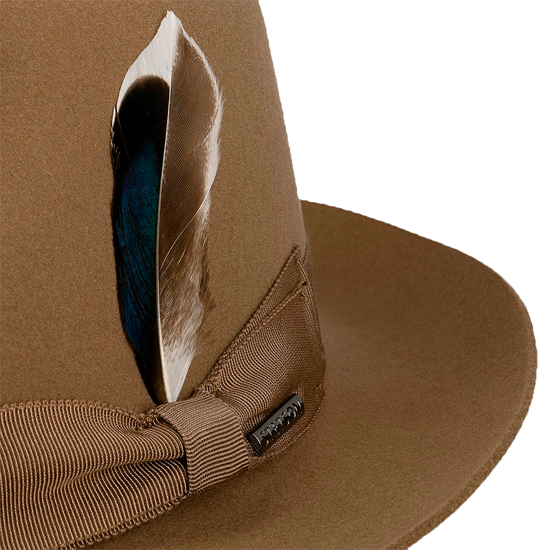 Rosedale Wool/Cashmere Fedora, Beige