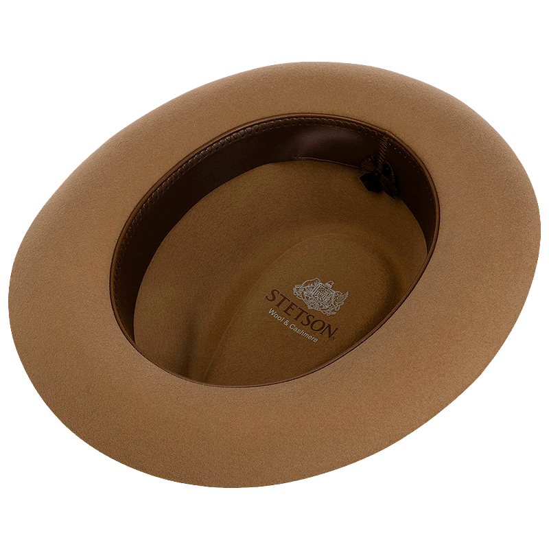 Rosedale Wool/Cashmere Fedora, Beige