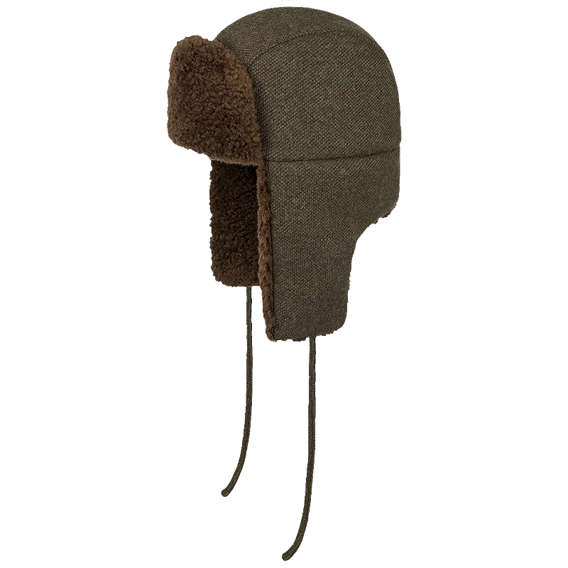 Wool Jersey Bomber Aviator Hat