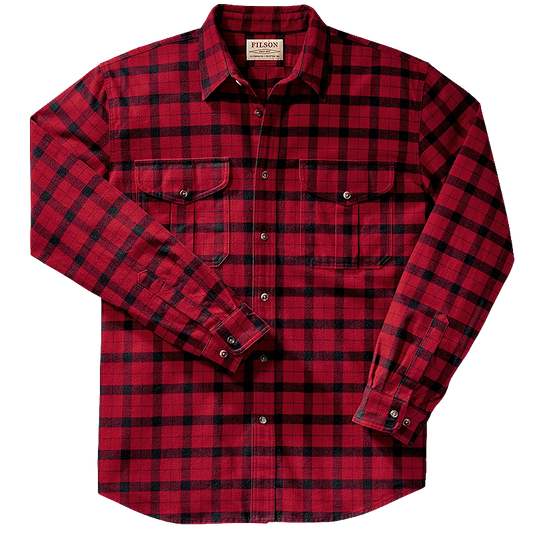 Alaskan Guide Shirt, Red/Black Plaid