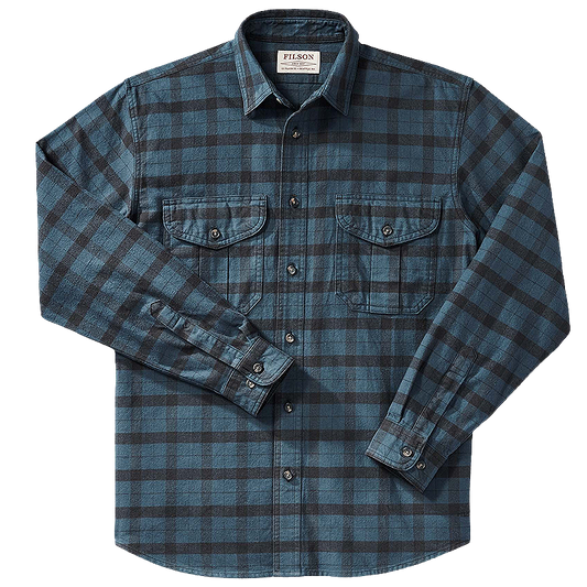Alaskan Guide Shirt, Midnight Black Plaid