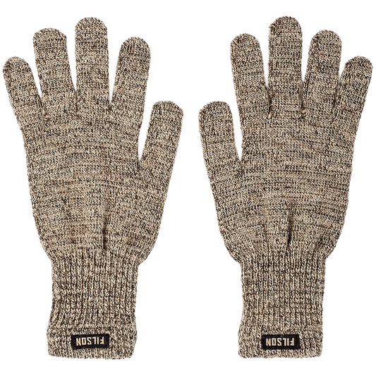 Full Finger Knit Gloves, Root Heather