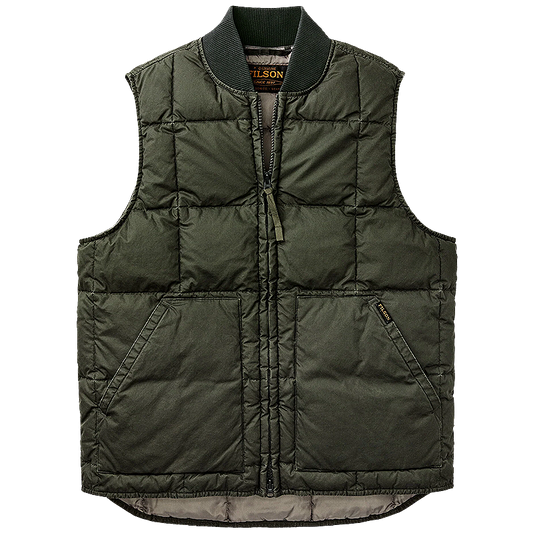 Heritage Cotton Down Vest, Beluga