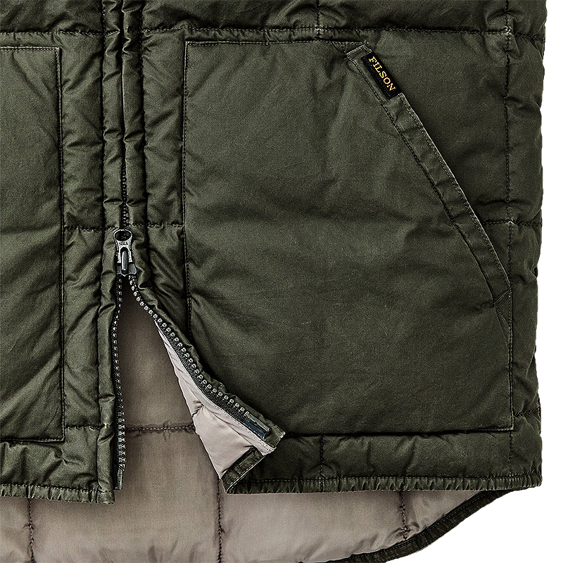 Heritage Cotton Down Vest, Beluga