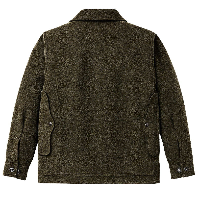 Mackinaw Wool Cruiser Jacket, Forest Green