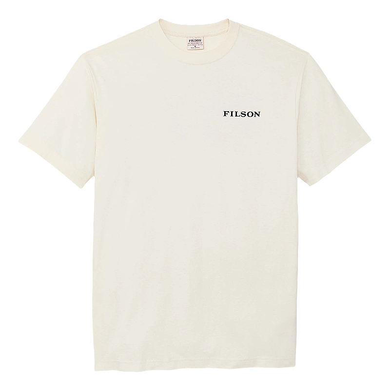 Short Sleeve Scenic Graphic T-Shirt, Basswood