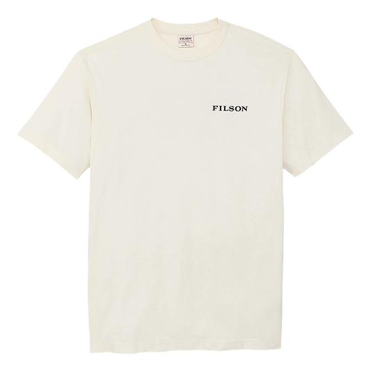 Short Sleeve Scenic Graphic T-Shirt, Basswood