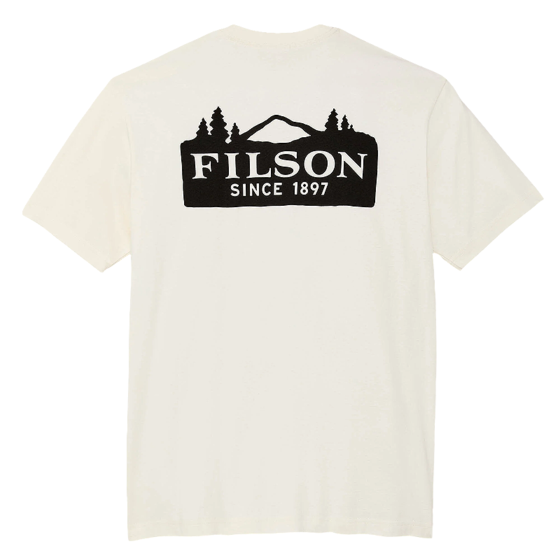 Short Sleeve Scenic Graphic T-Shirt, Basswood