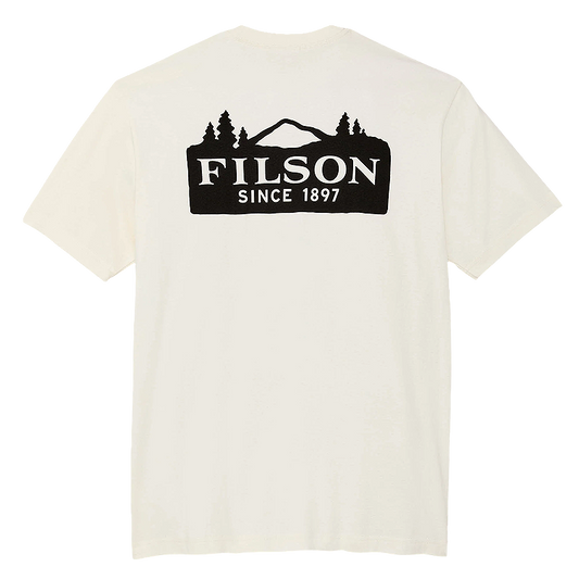 Short Sleeve Scenic Graphic T-Shirt, Basswood