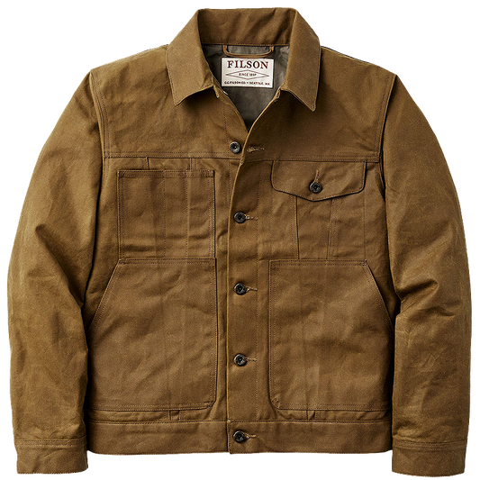 Tin Cloth Short Lined Cruiser, Dark Tan