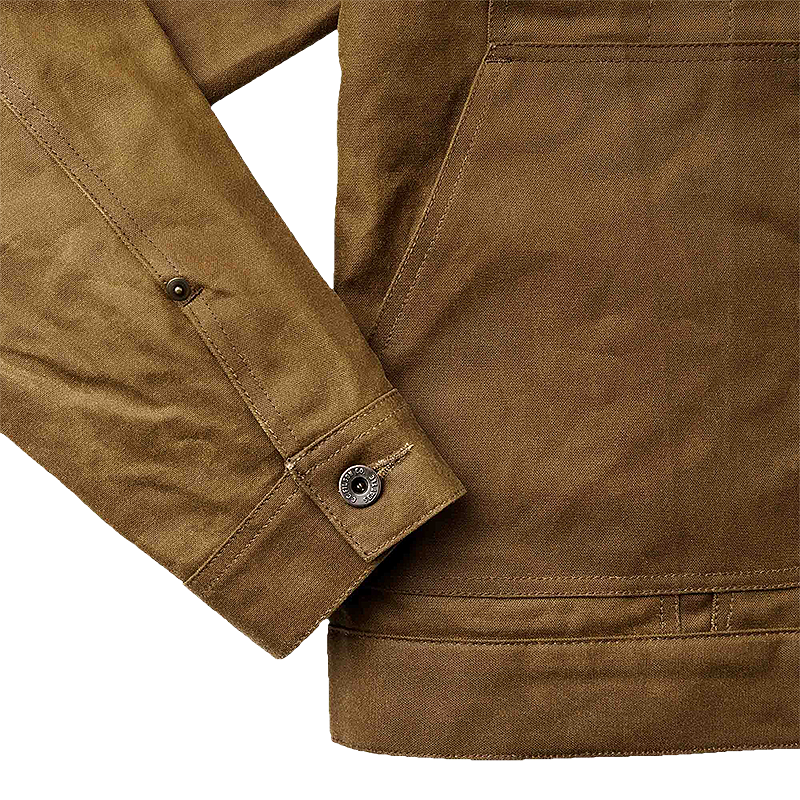 Tin Cloth Short Lined Cruiser, Dark Tan