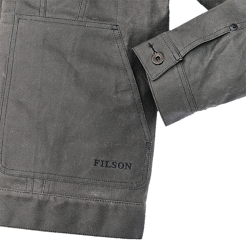 Tin Cloth Short Lined Cruiser, Castor Gray