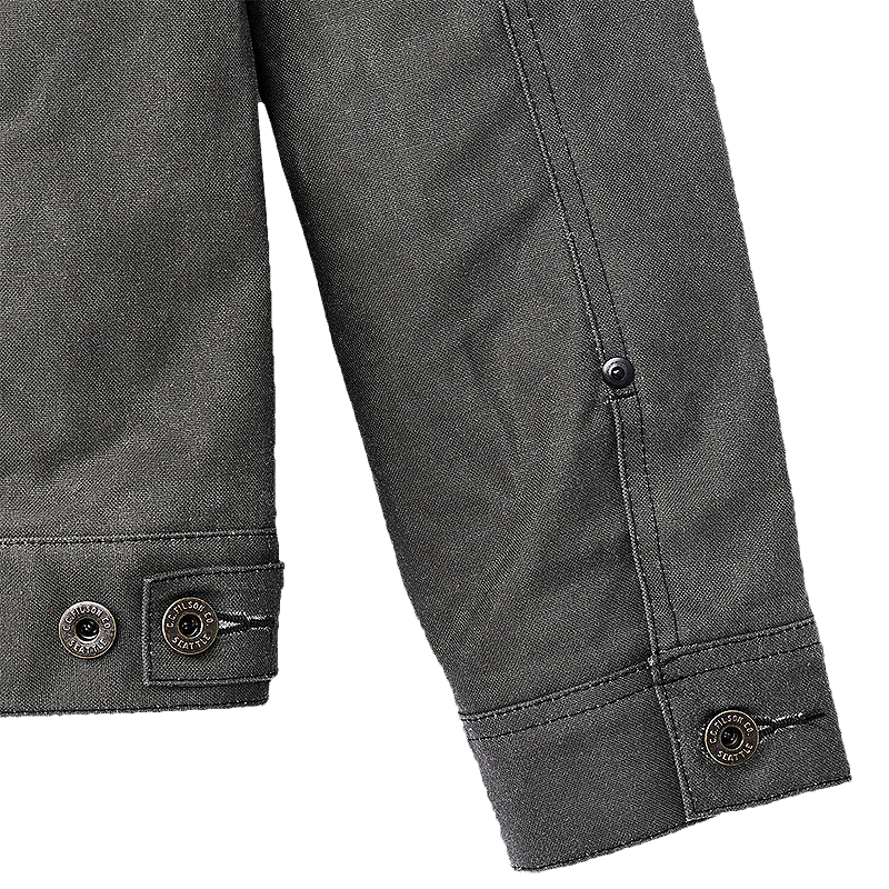 Tin Cloth Short Lined Cruiser, Castor Gray