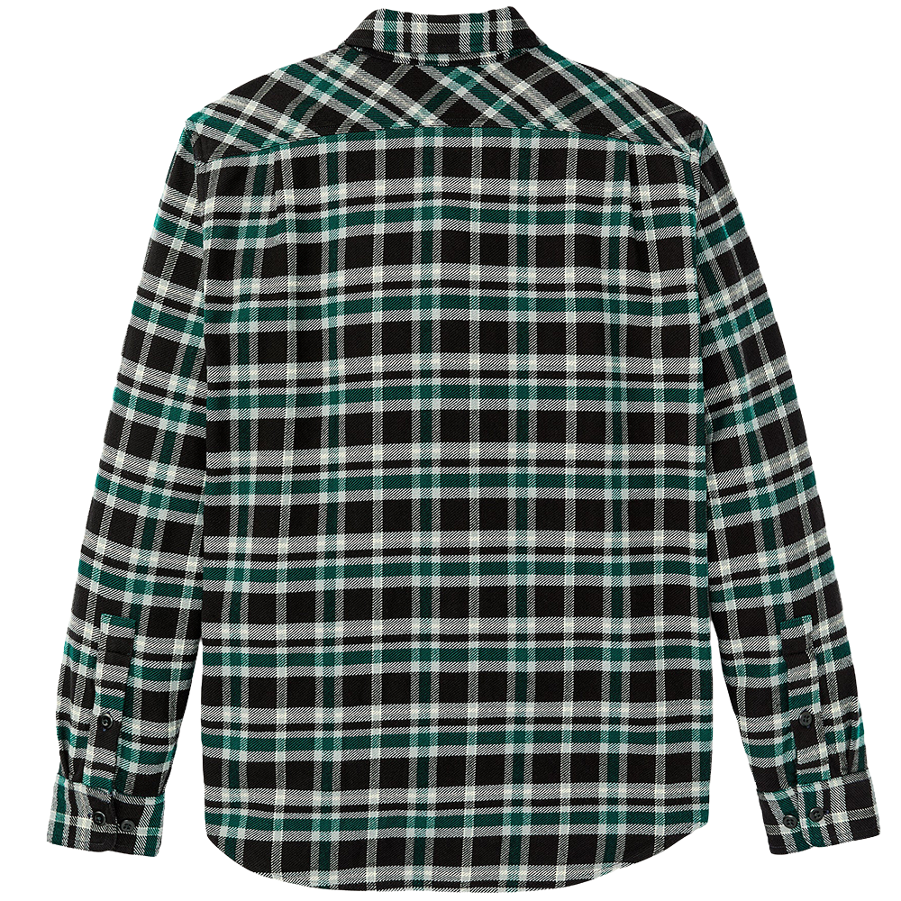 Vintage Flannel Work Shirt, vihreä-musta