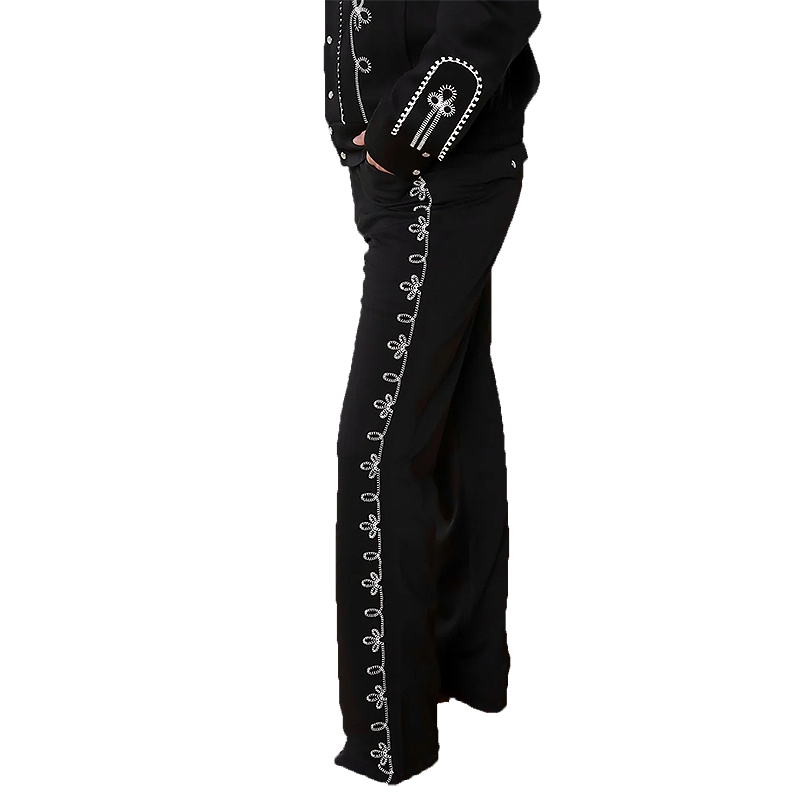 Bolero Pants, Black