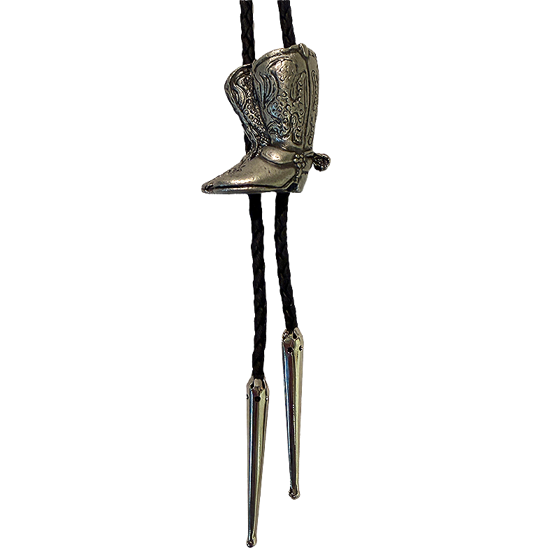Cowboy Boots Bolo Tie