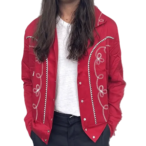 H bar c bolero red jacket