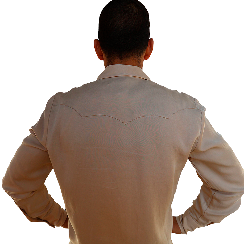 Kansas City Western Shirt, Beige