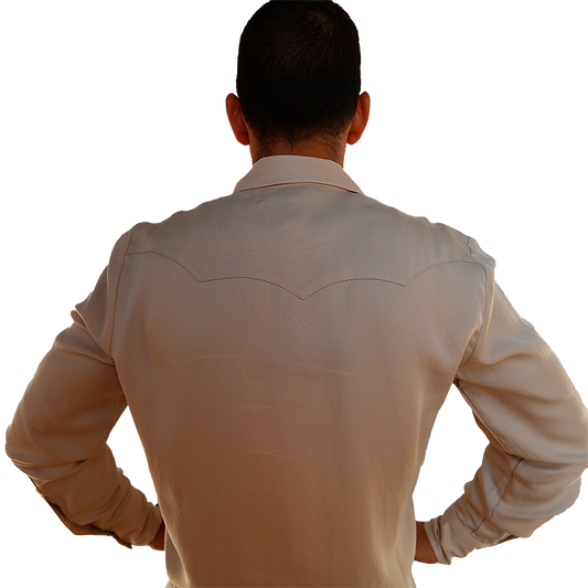 Kansas City Western Shirt, Beige