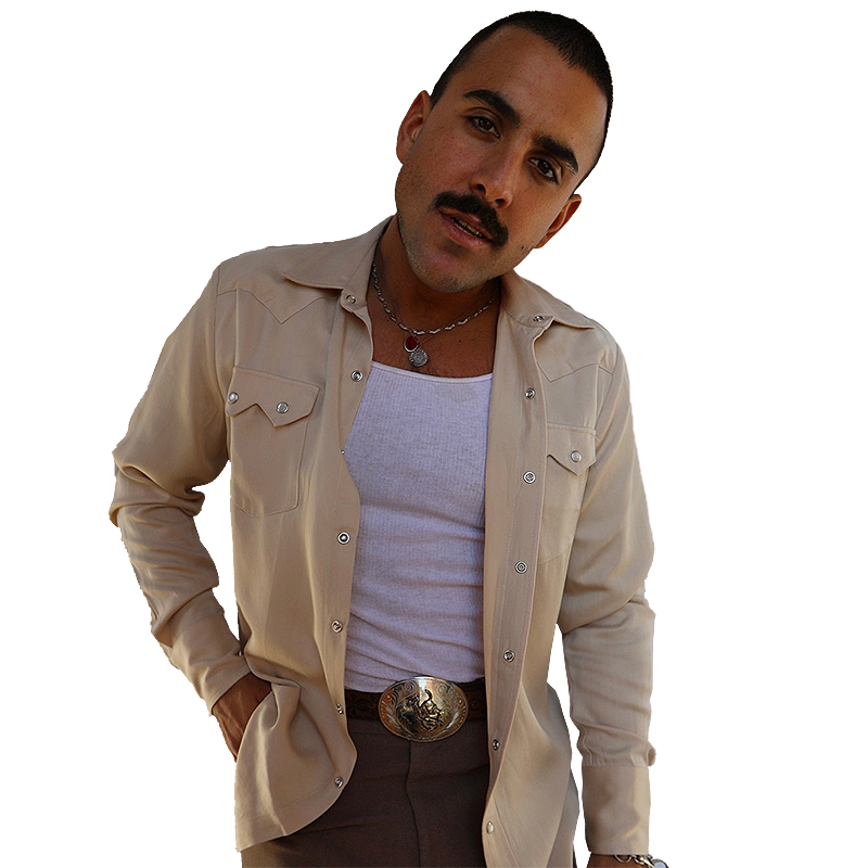 Kansas City Western Shirt, Beige