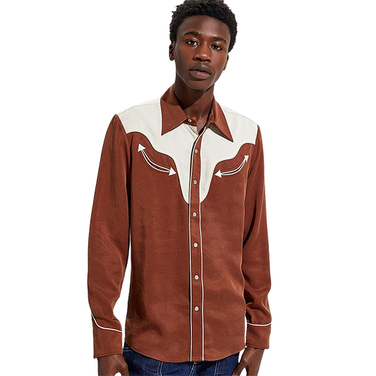 San Juan Western Shirt, Brown