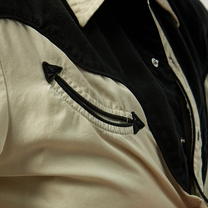 San Juan Western Shirt, Off-White