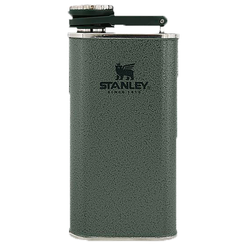 Classic Easy-Fill Wide Mouth Flask 0.23L Green