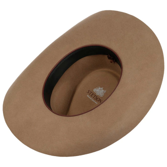 Stetson Evansville Western Hat from underneath