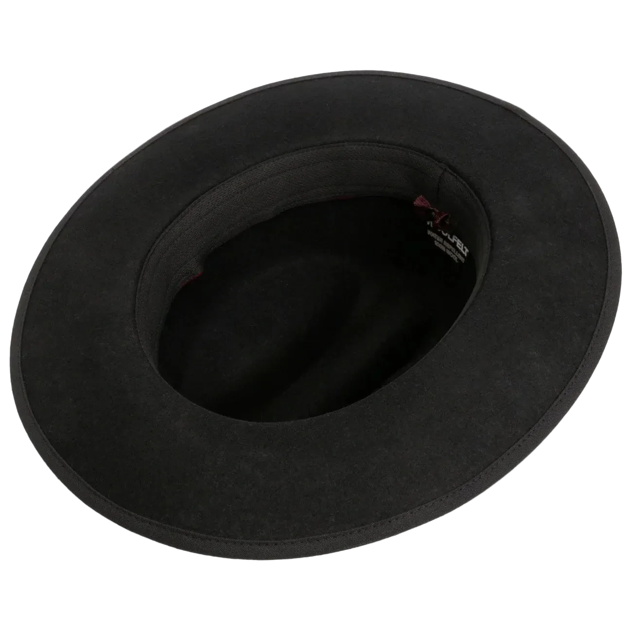 Stetson Open Road Black seen from below