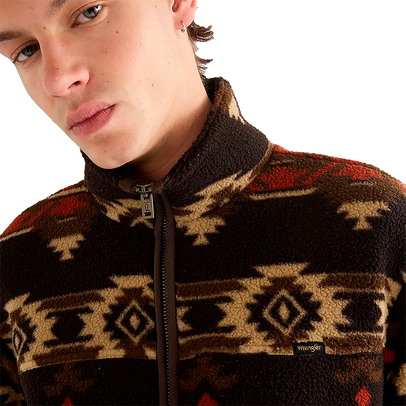 Sherpa Fleece-takki, Aztec Chocolate Torte