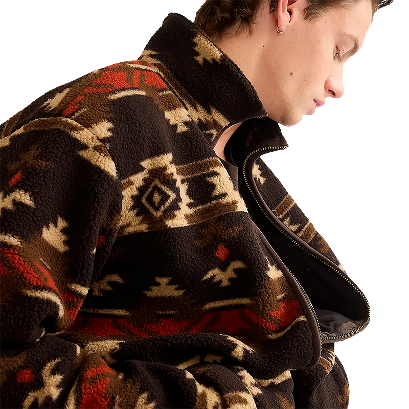 Sherpa Fleece-takki, Aztec Chocolate Torte