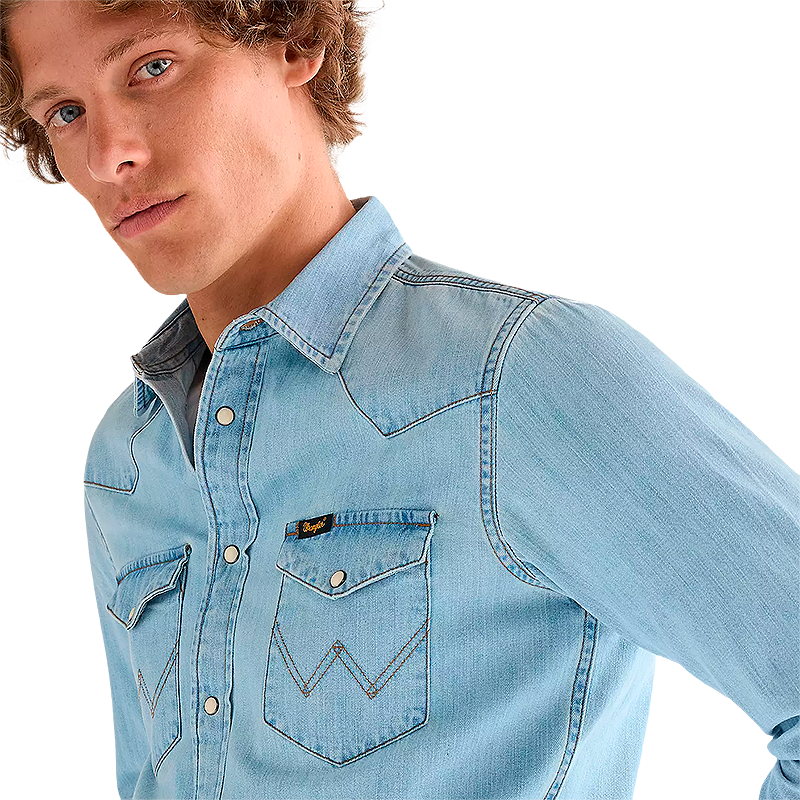 Western Denim Shirt, Riverbank