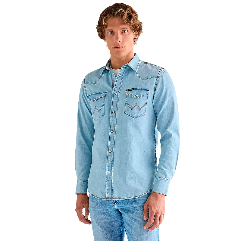 Western Denim Shirt, Riverbank