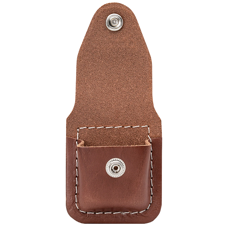 Lighter Pouch, Brown Leather
